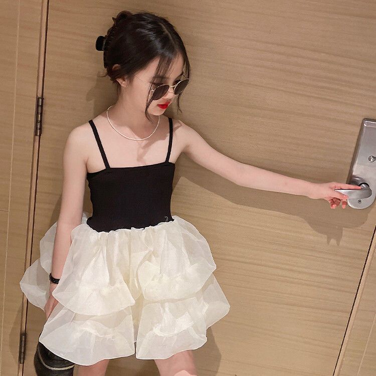 Váy Cho Bé Gái | Đầm Công Chúa Hai Dây Mùa Hè Hợp Thời Trang Cho Bé Gái