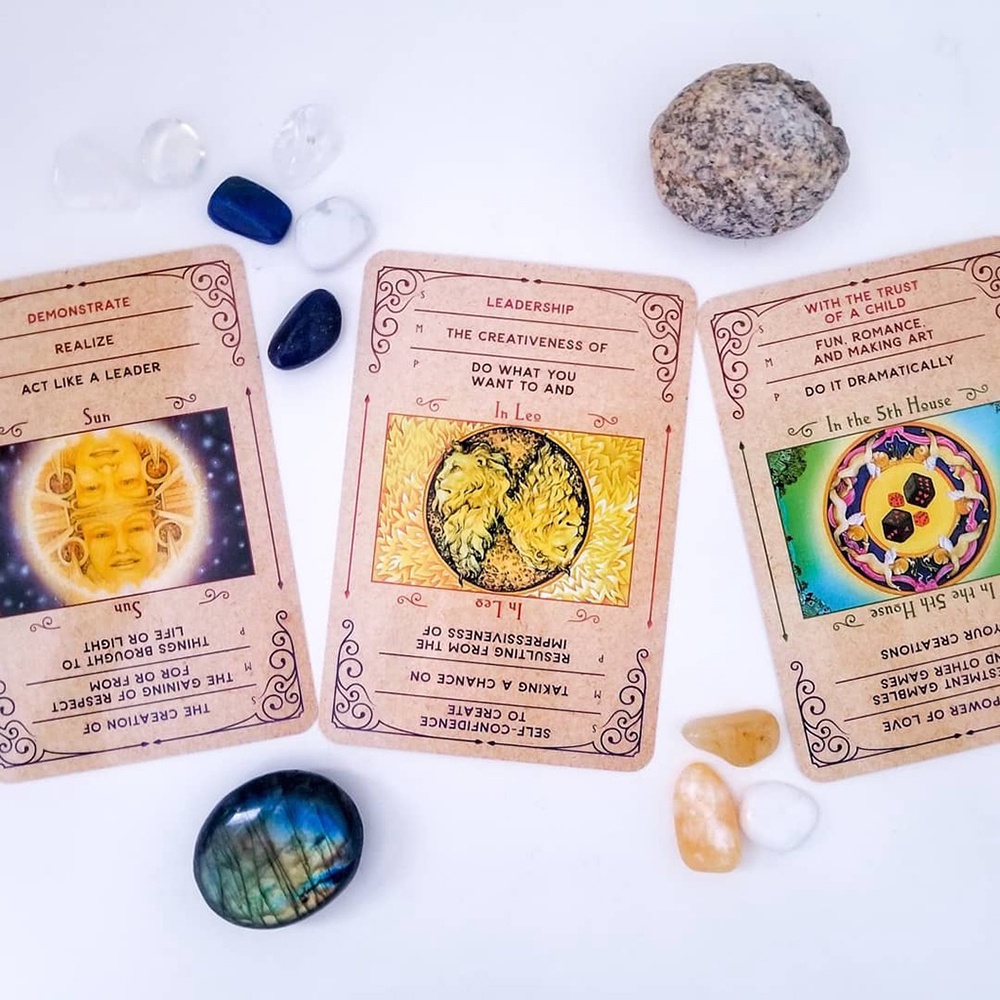 Bộ Bài Karma Cards Tặng Đá Thanh Tẩy C263