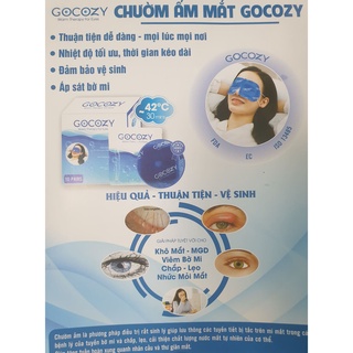 [Date 2028] GOCOZY - Chườm ấm mắt GOCOZY (Hộp 10 miếng-Chính Hãng)