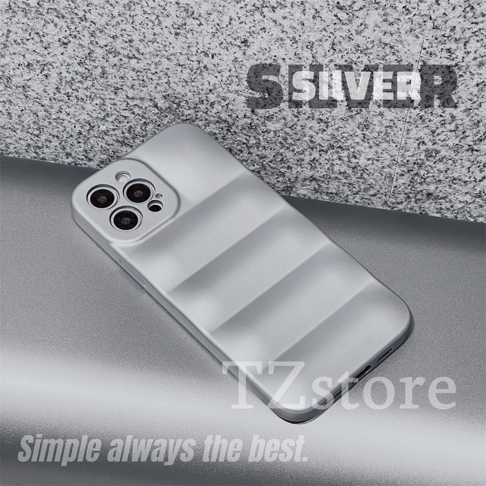 Ốp điện thoại mềm họa tiết áo khoác bạc thời trang cho Iphone 13 Pro Max 12 Pro Max 11 Pro Max X Xs Xr Xsmax