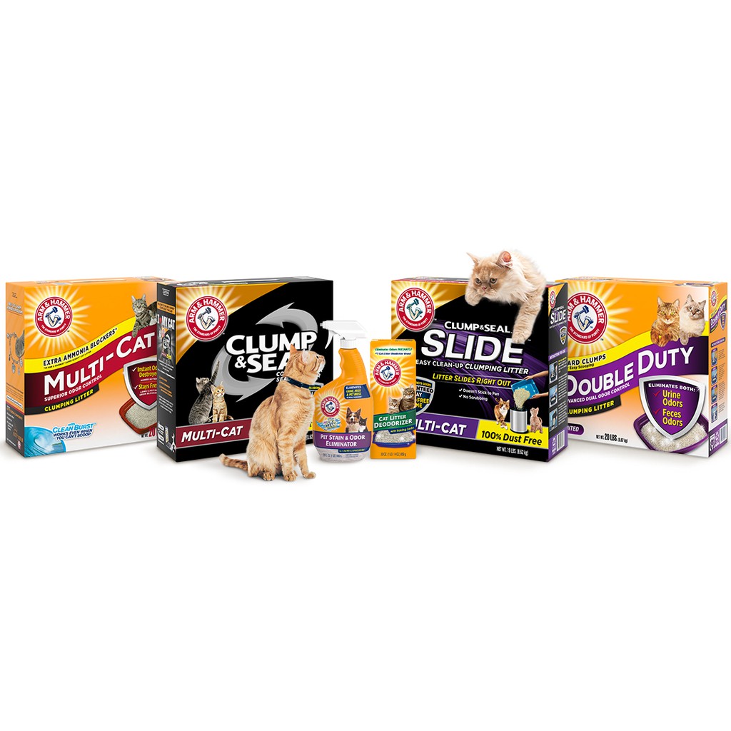 Bột khử mùi cát ARM & HAMMER khử mùi hôi cát vệ sinh cho Mèo hàng nhập Mỹ Cat Litter Deodorizer Garé Pet Shop