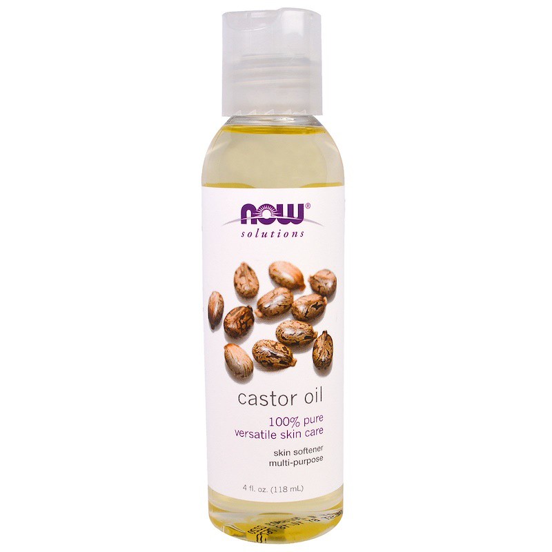Dầu thầu dầu dưỡng tóc, lông mi, 100%- Castor Oil 118ml