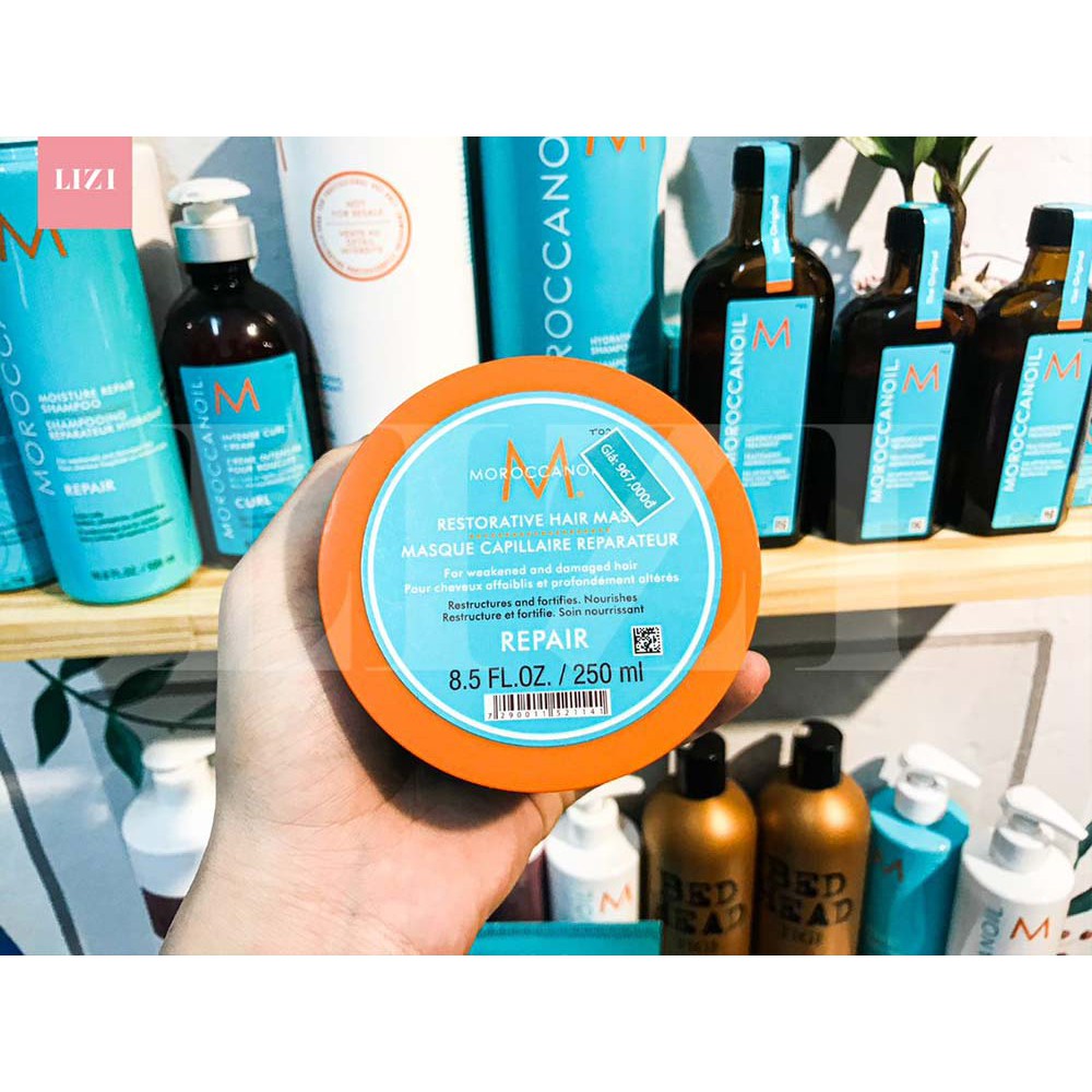 DẦU HẤP PHỤC HỒI MOROCCANOIL : Đối với tóc hư tổn cần phục hồi tức thì - 500ML