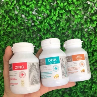 Combo dha , canxi , kẽm biosland cho bé