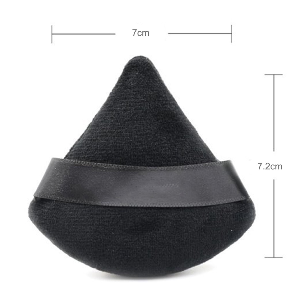 Mút Trang Điểm Bằng Cotton Mềm Mại Hình Tam Giác Tiện Dụng