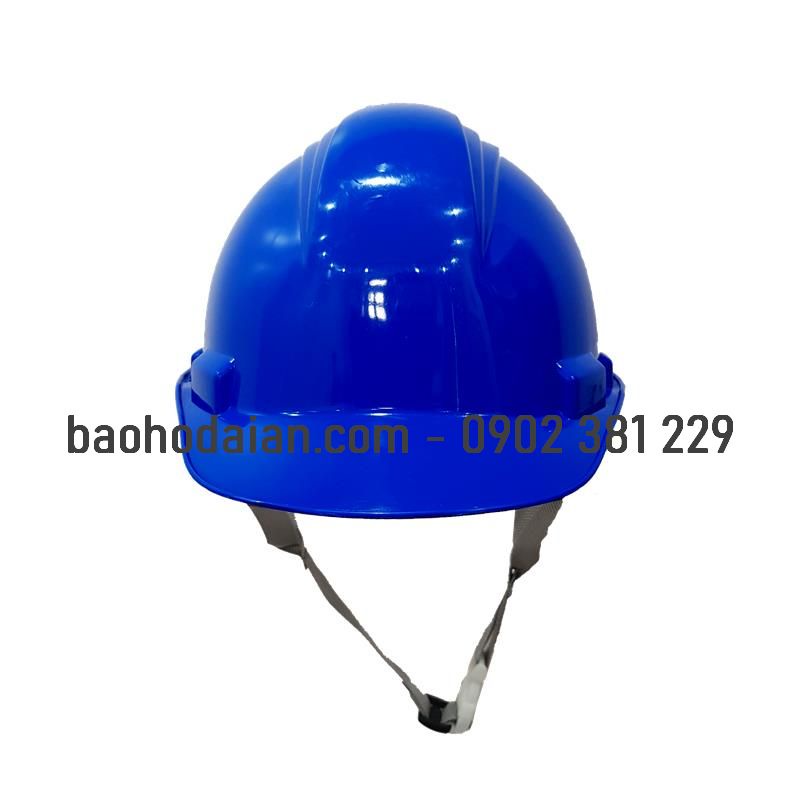 Nón bảo hộ lao động kiểu North HDPE màu xanh dương