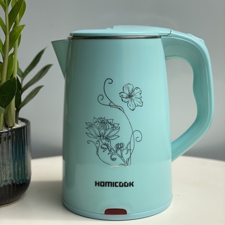 Ấm siêu tốc đun nước 2.5 lít , ấm đun siêu tốc chính hãng homicook việt nam