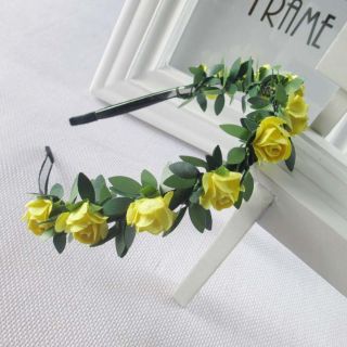 Bờm vòng hoa cài tóc kỉ yếu