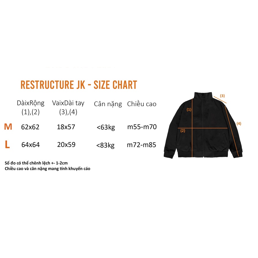 (Áo Khoác ) Restructure Jacket MBL