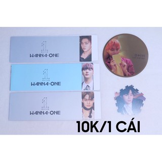 (Có sẵn) Lẻ tazo, card, miror, Sleeve Wanna One