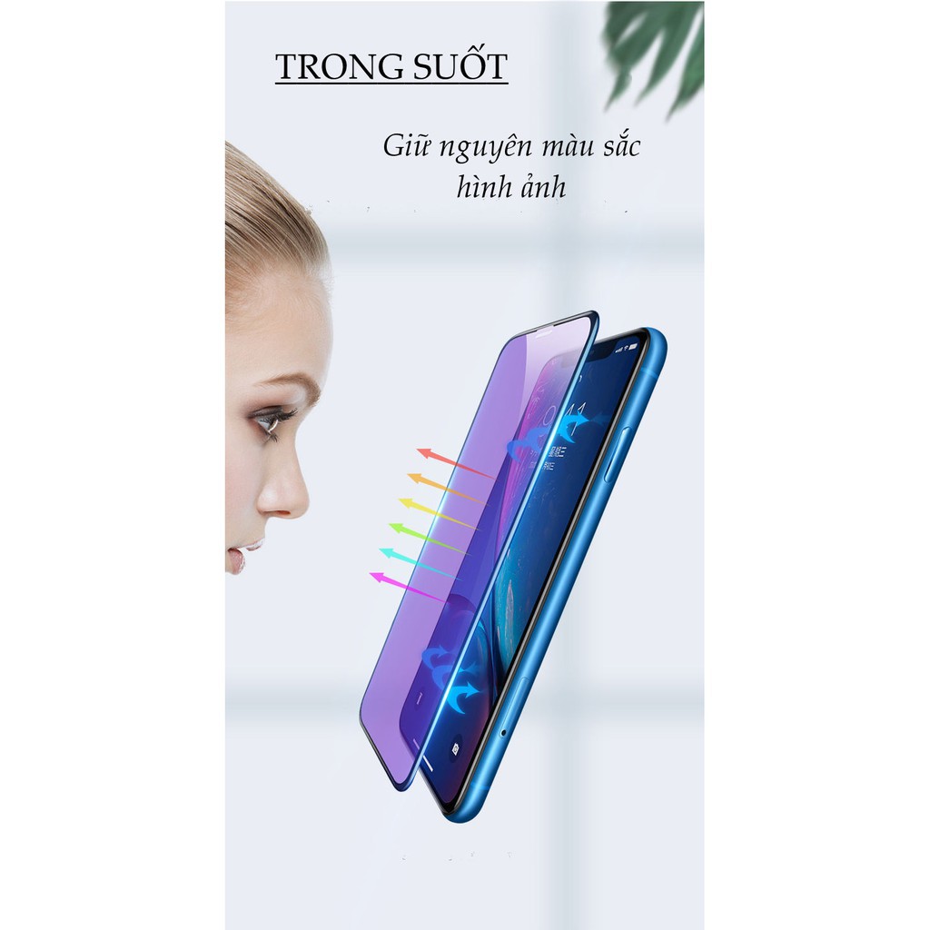 [CHÍNH HÃNG]  Kính cường lực iPhone XR 2018 loại 6.1 inch UGREEN SP116 độ cứng 9H