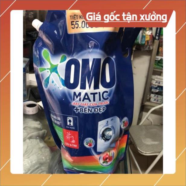 [ICLN9 giảm 5K cho đơn hàng 50k]  Nước Giặt Omo 3,7kg màu xanh cửa ngang, màu đỏ cửa trên