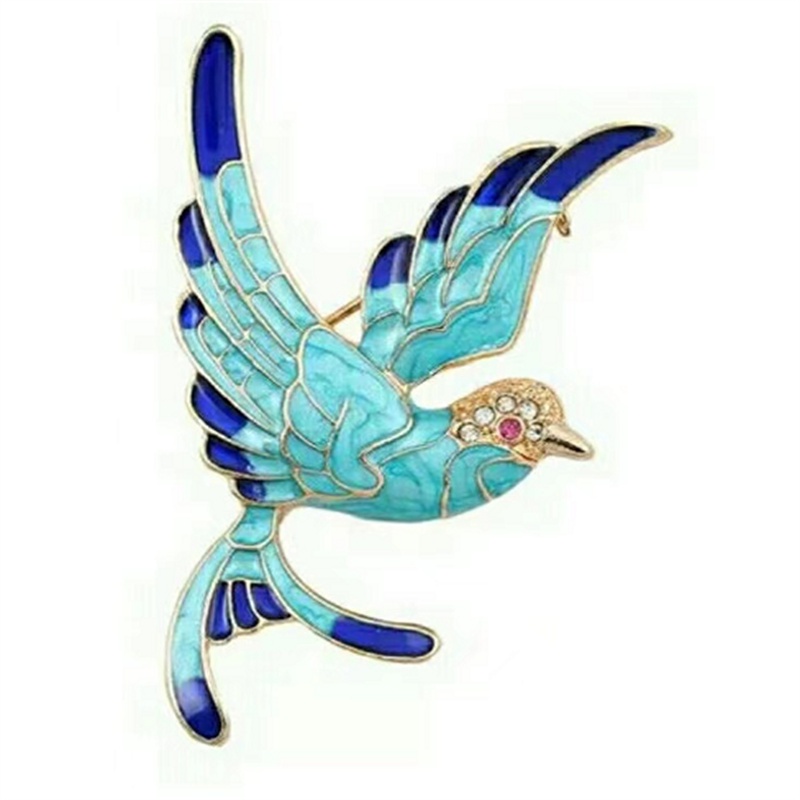 Ghim Cài Áo Hình Chuồn Chuồn Đính Đá Pha Lê Thời Trang Cho Nữ