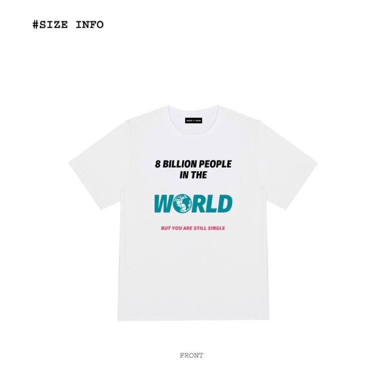 Áo thun make it rain heybig sale (có sẵn) in the world