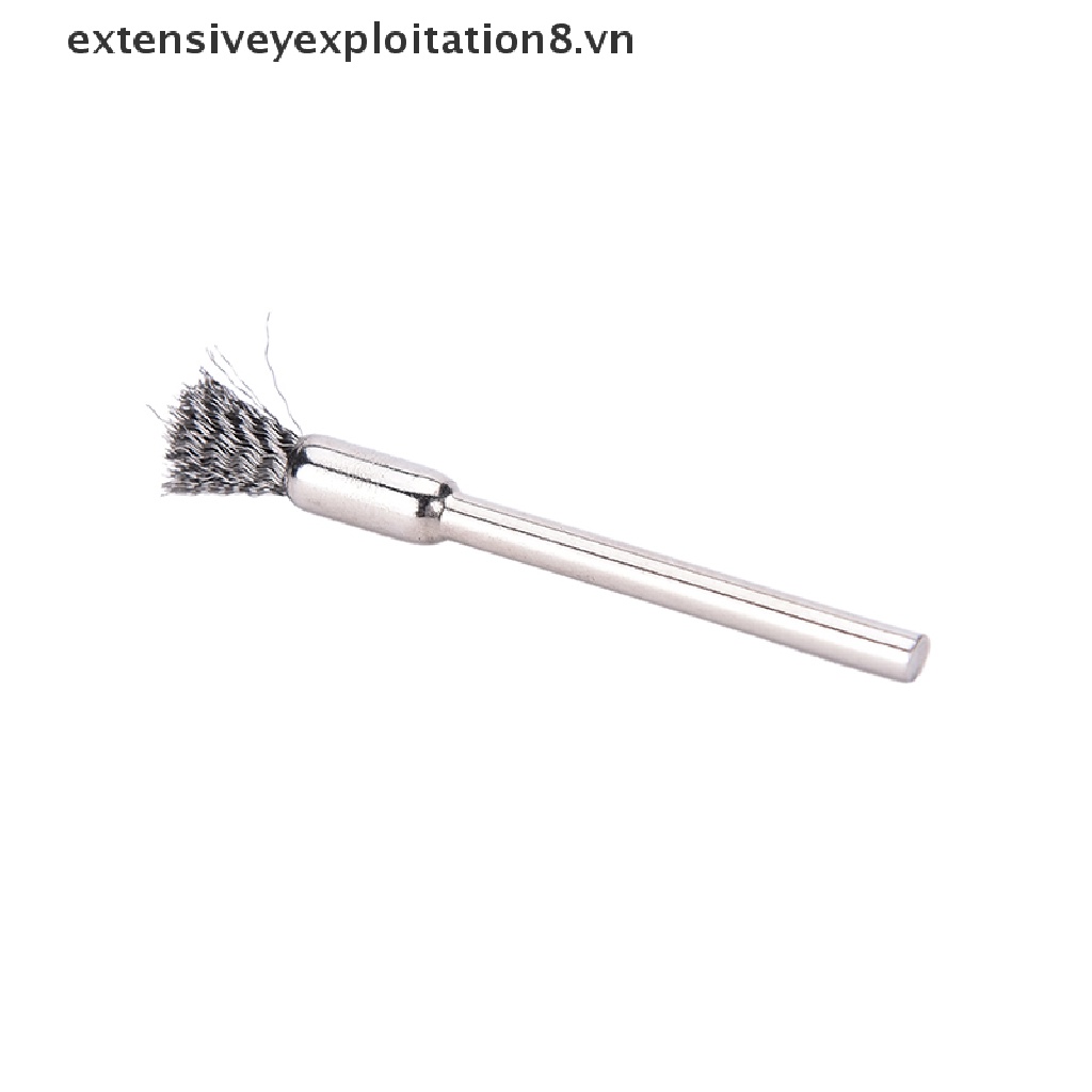 Set 10 Chổi Sợi Dây Mini Cho Máy Mài / Khoan 3x5mm