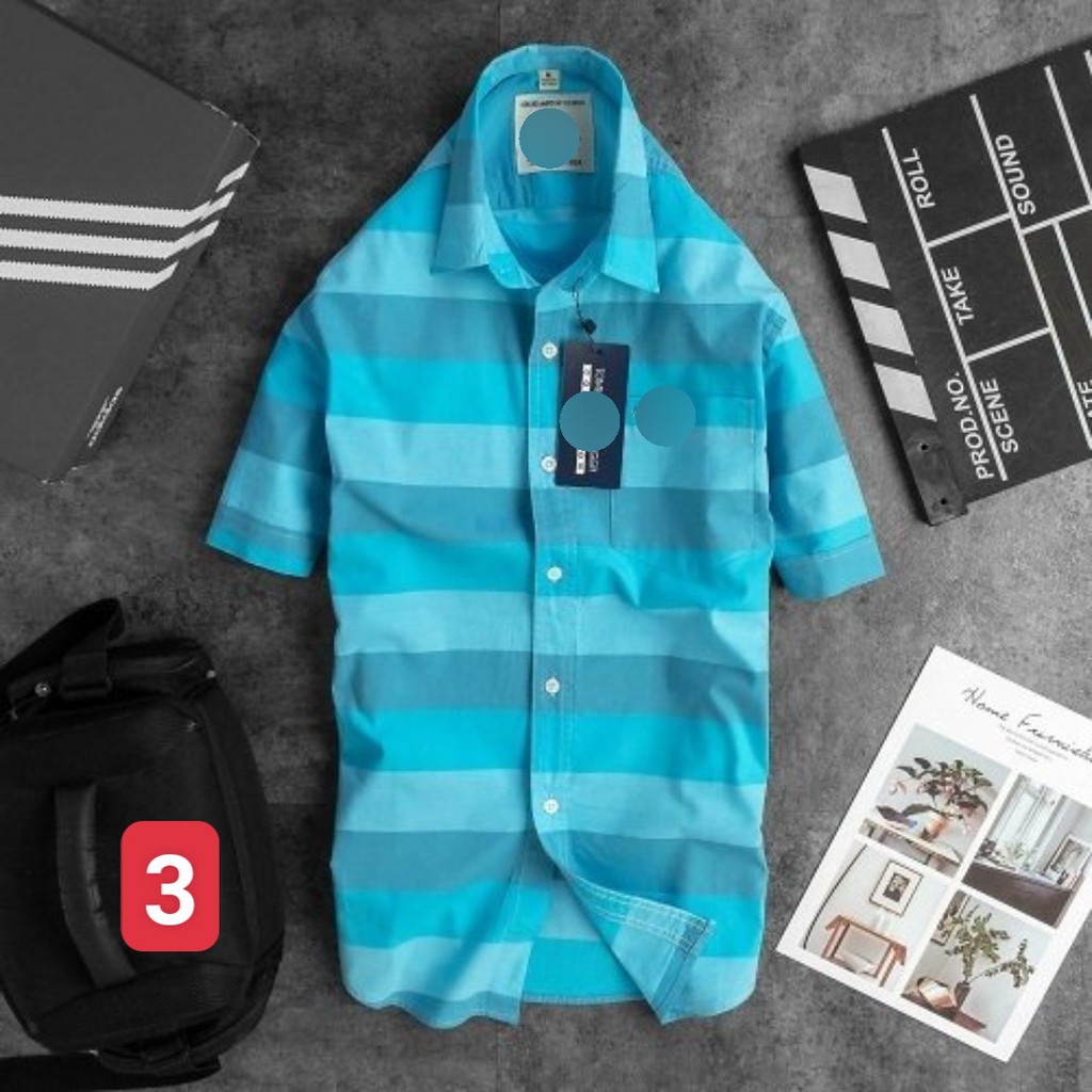 ÁO SƠ MI NAM TAY NGẮN COTTON MỀM | BigBuy360 - bigbuy360.vn