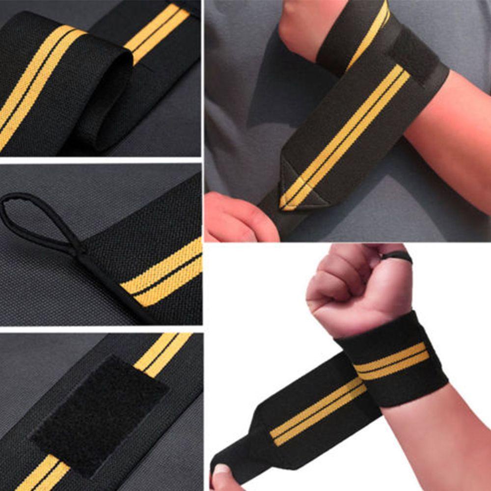 Rose Băng Quấn Cổ Tay Nâng Tạ Bằng Cao Su Polyester