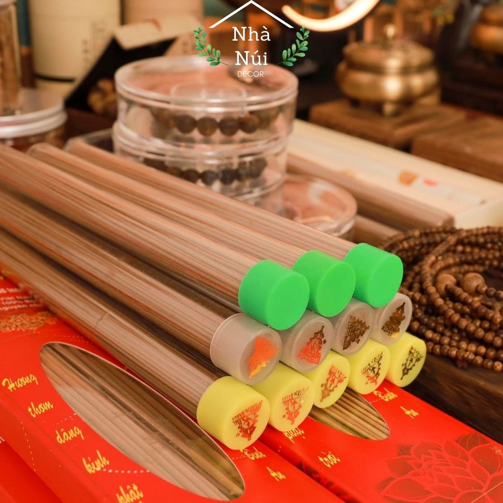Nhang hương, trầm hương không tăm cao cấp, hương thơm tự nhiên, không hóa chất dài 20cm