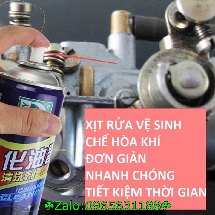 ( Rẻ vô địch ) Chai xịt chế hòa khí (bình xăng con) BOTNY 450ml