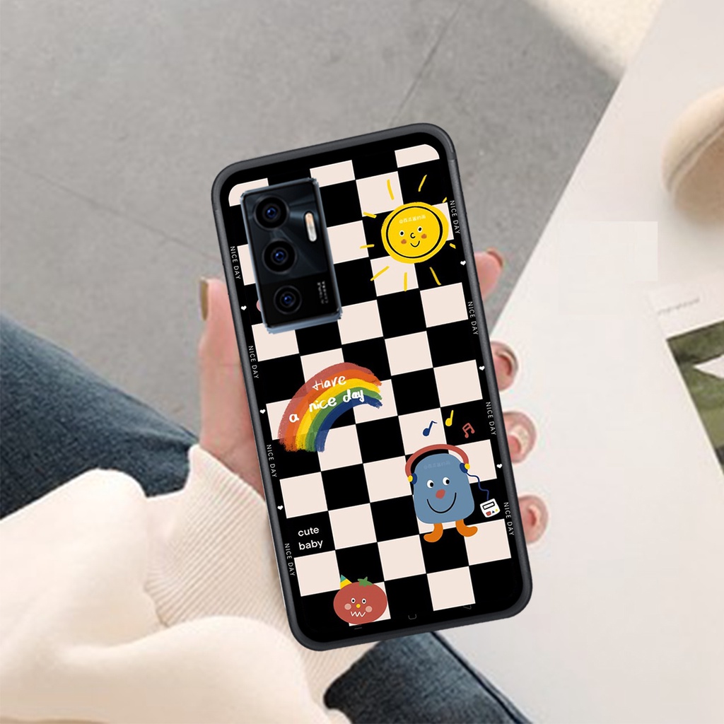 Ốp Lưng VIVO Y21 - Y21S - Y33S - Y15S,  In Hình &quot;Black Heart&quot; Phong Cách Đẹp.