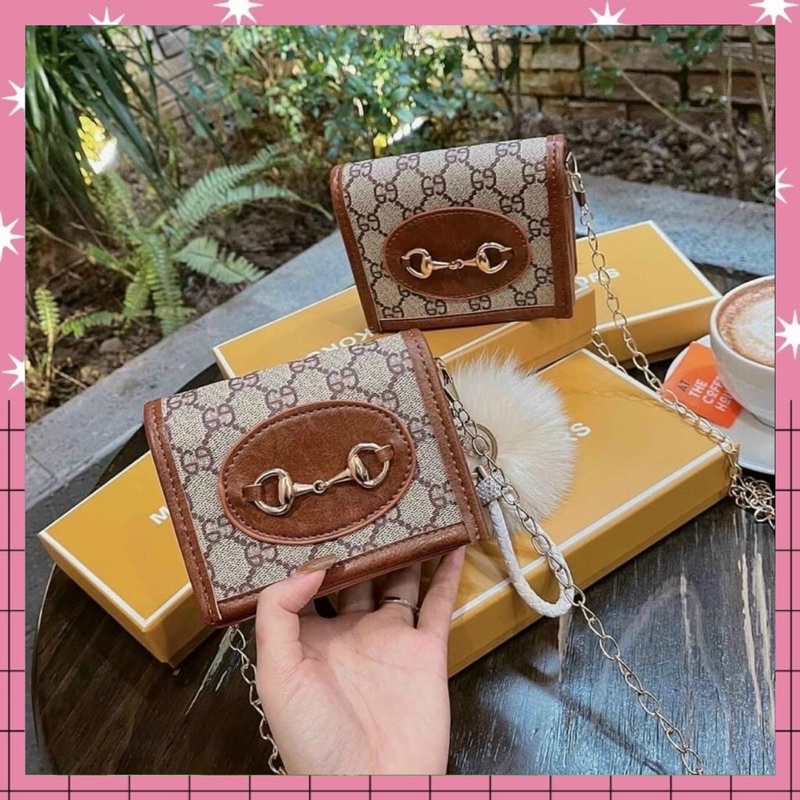 Túi Đeo Chéo Mini G.Ci CD Nối đeo chéo nữ