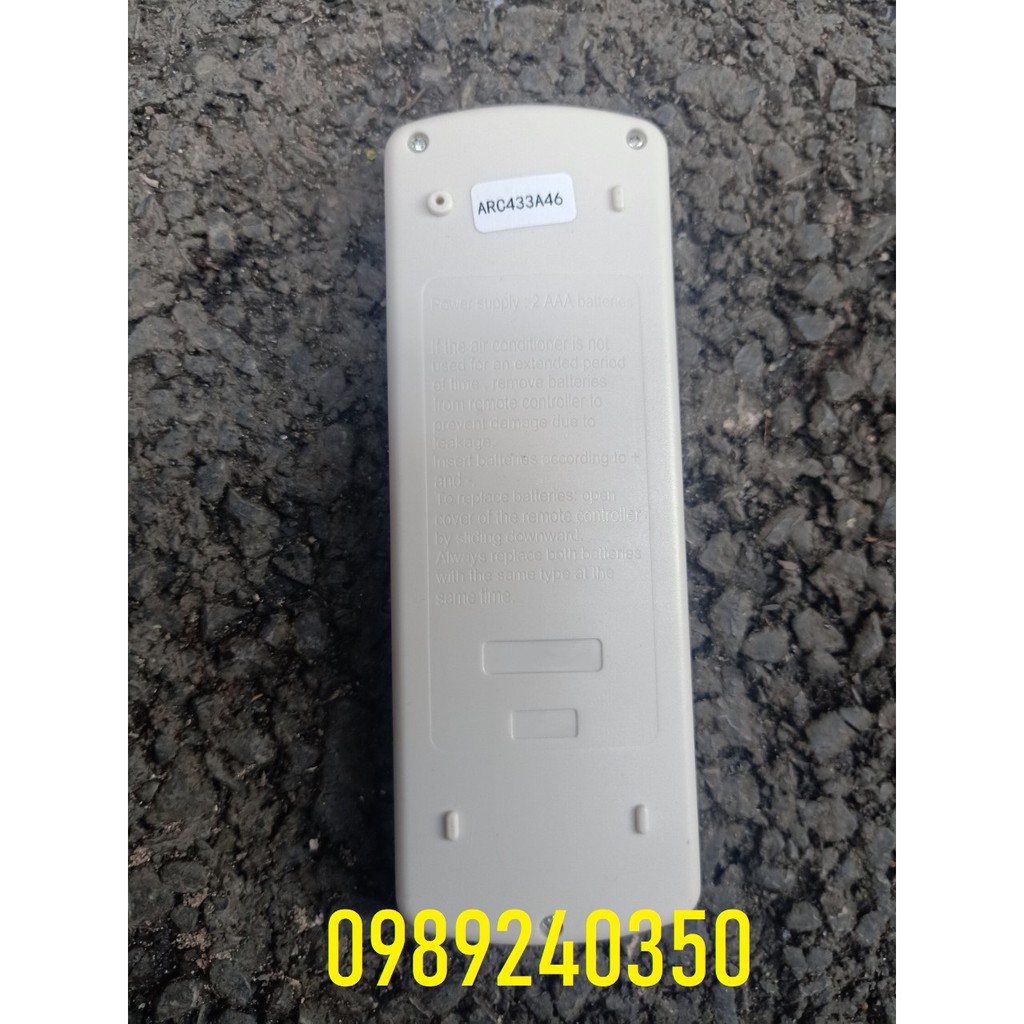 Điều khiển điều hòa Daikin inverter 2 chiều