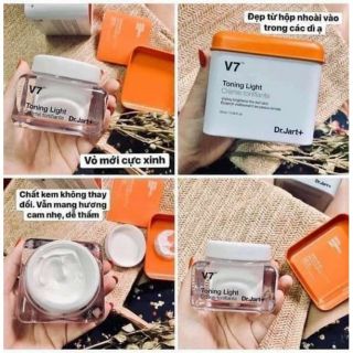 KEM DƯỠNG TRẮNG DA V7 TONING LIGHT