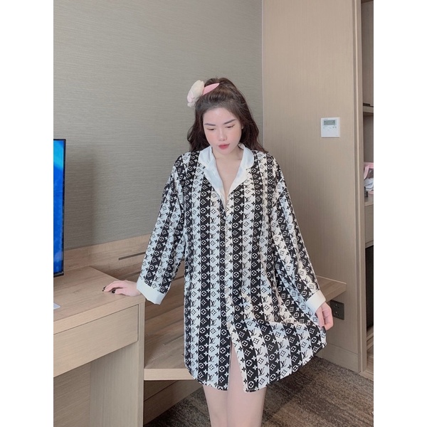 Đầm lụa ren 2 túi | BigBuy360 - bigbuy360.vn