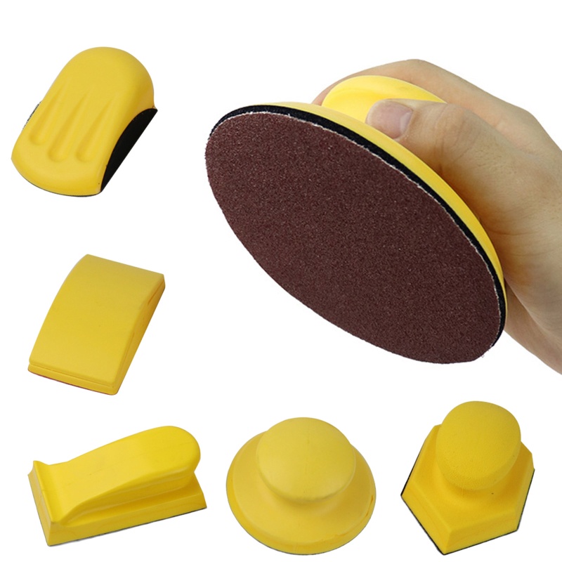 Khối Chà Nhám Đánh Bóng Dạng Đĩa Cầm Tay