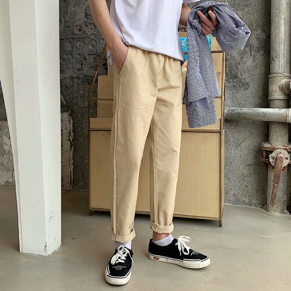 Quần Dài Nam Thời Trang Hàn Quần Rộng Nam | BigBuy360 - bigbuy360.vn