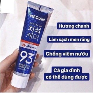 Kem đánh trắng răng Median 93% Hàn Quốc