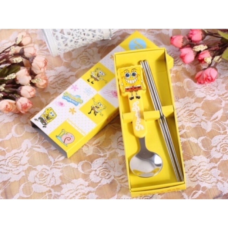 Bộ Muỗng Đũa Cho Bé Ăn Dặm