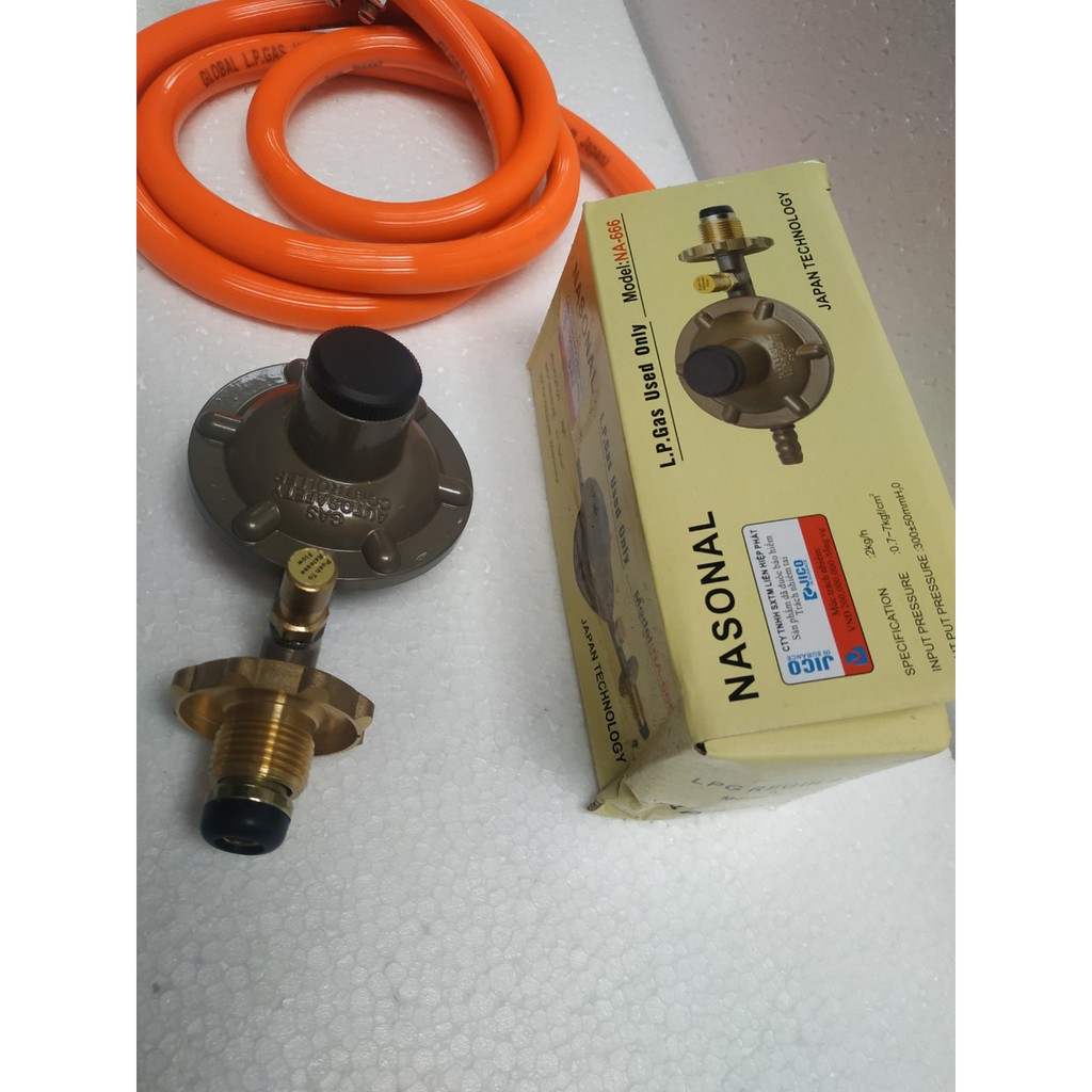 Bộ Van dây ngắt gas AN TOÀN-Bộ Van Dây Gas Tự Ngắt gas phổ thông