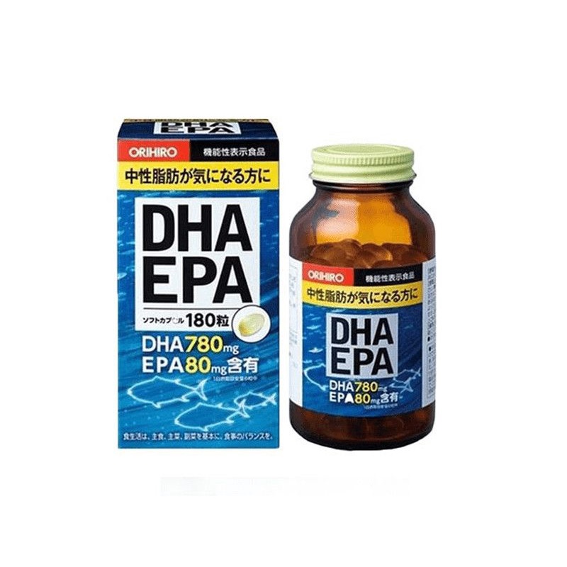 Viên uống bổ não Orihiro - DHA EPA 180 viên