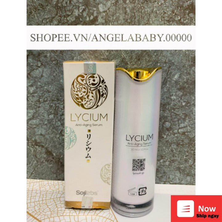 Lycium serum trẻ hoá làn da xua tan nỗi lo giữ mãi nét thanh xuân [Ưu đãi từ Shopee nhập ANGEL10 giảm 10k]