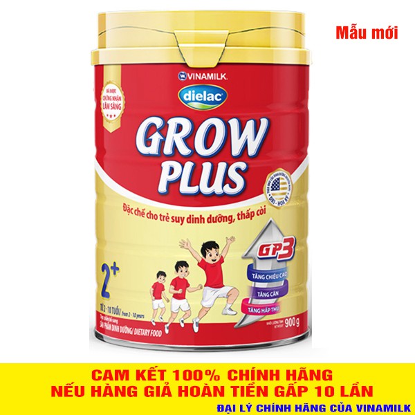 Sữa bột Dielac Grow Plus sữa non 2+ 850g [HSD: 10/2023]