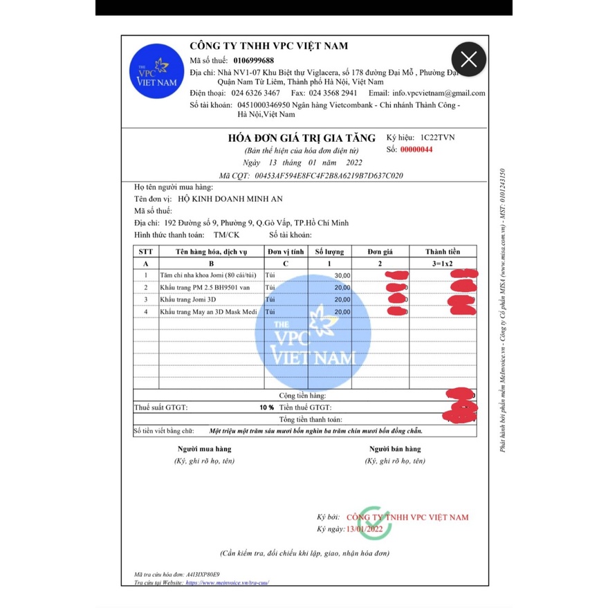 Khẩu trang Mayan PM 2.5 3D mask for kids túi 5 cái