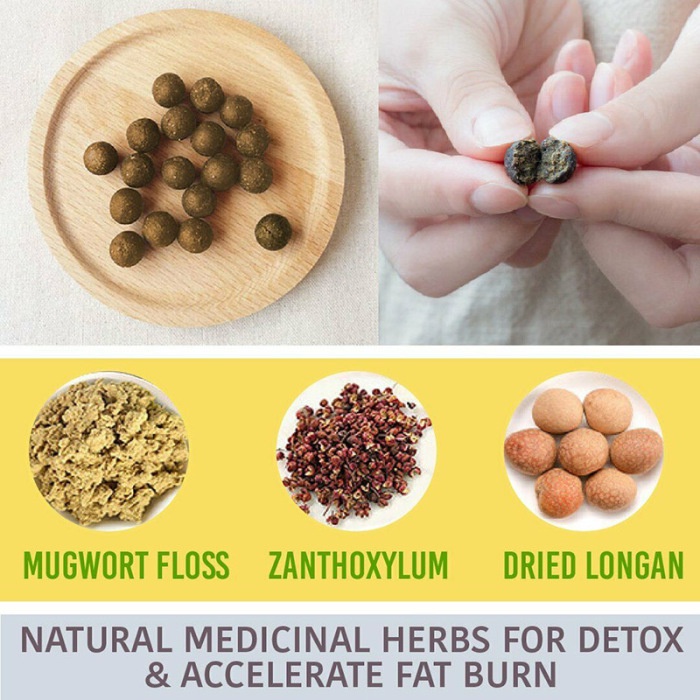 Set 30 Miếng Dán Tan Mỡ Bụng Giảm Cân Phong Cách Trung Hoa