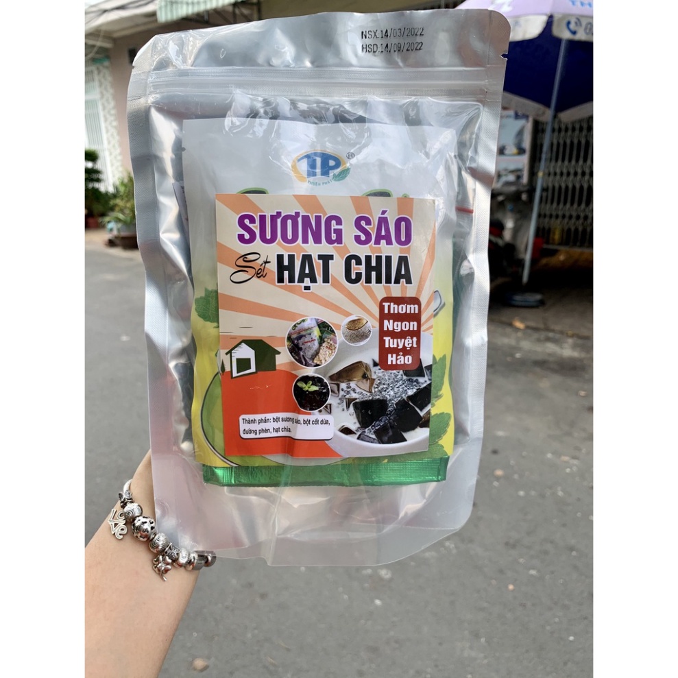 Sương Sáo ❤️𝑭𝒓𝒆𝒆𝒔𝒉𝒊𝒑❤️ Set Chè Sương Sáo Hạt Chia Cốt Dừa Siêu Ngon