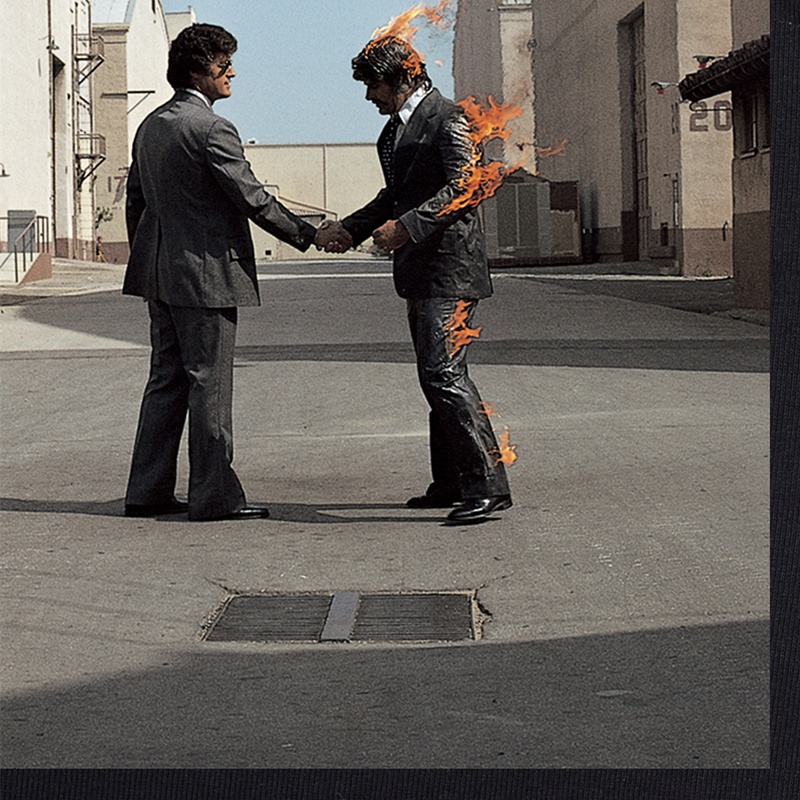 Áo thun tay ngắn in chữ Pink Floyd Wish You Were HerePink Freud Rock