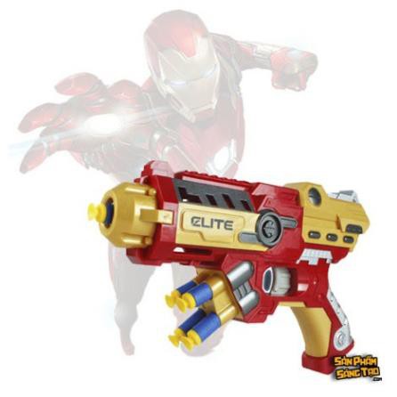 SÚNG BẮN PHÓNG HÍT IRON MAN SIÊU ĐẸP