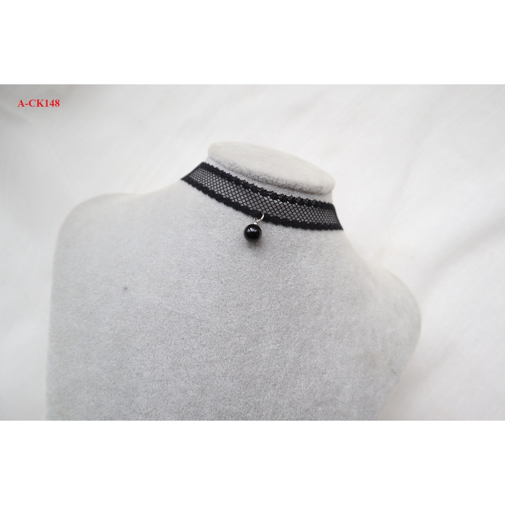 Choker nhiều kiểu đen đơn giản A-CK148-152 Mayconner