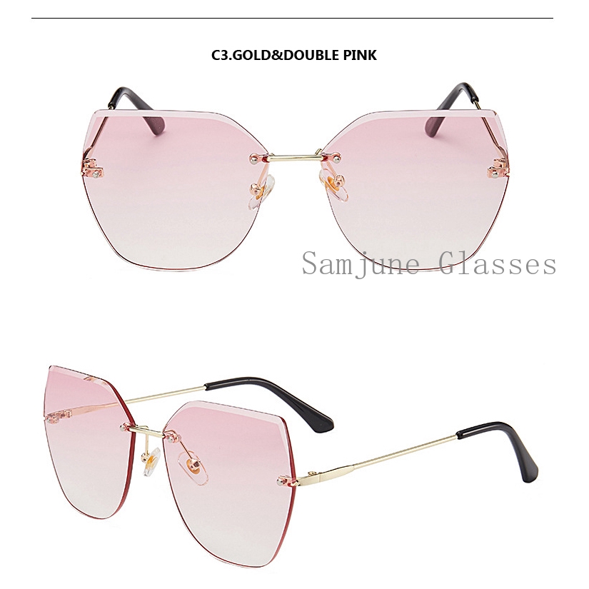 Kính mát mắt mèo phong cách vintage thời trang cho nữ Samjune