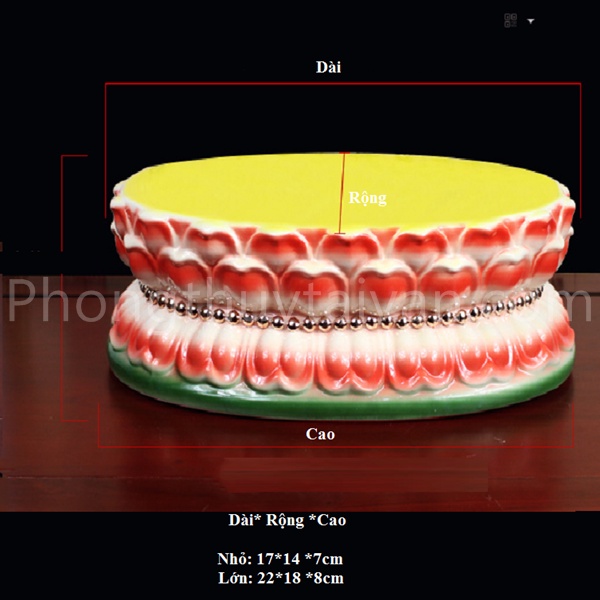 Đế Hoa sen Sứ ngồi Tượng Phật,Thần..tọa Sencao từ 7cm