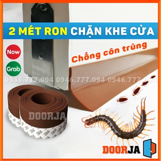 Thanh Chặn Cửa Nẹp Cao Su Cao Cấp Chống Côn Trùng Giữ Nhiệt Máy Lạnh Điều Hòa Size 25 35 45mm DOORJA