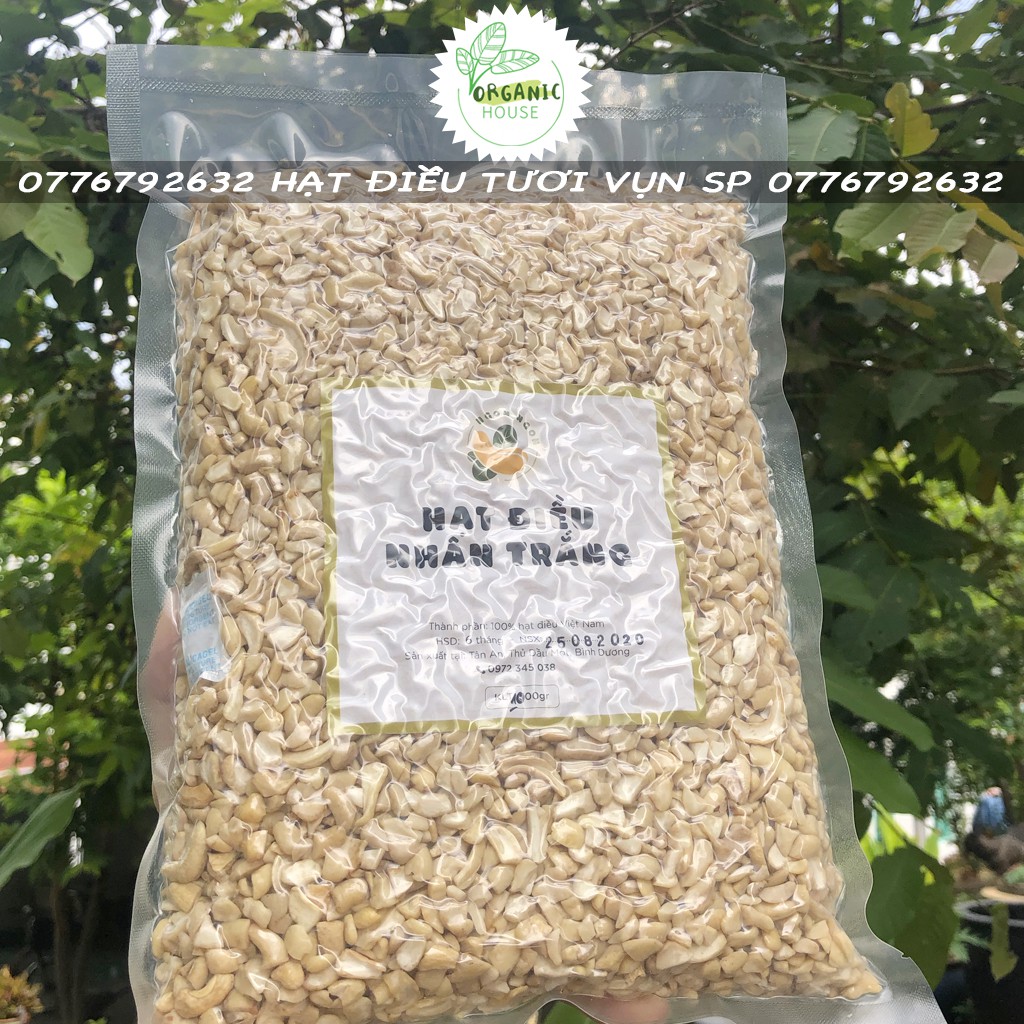 [Nông Sản Việt] 1Kg Hạt điều tươi nấu sữa - loại vụn SP | BigBuy360 - bigbuy360.vn