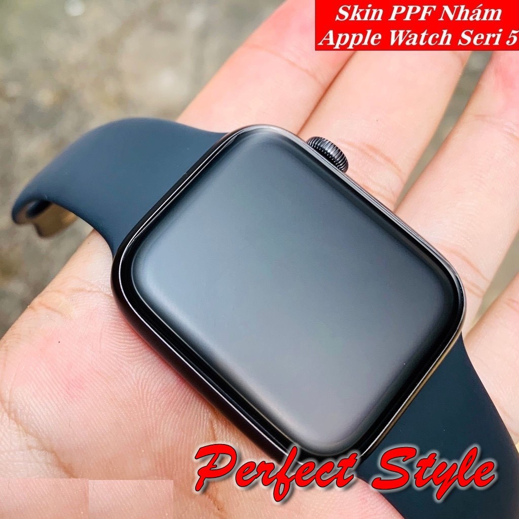 Dán PPF nhám màn hình Apple Watch size 38 / 40 / 42 / 44 /41 / 45 chống mồ hôi, chống vân tay