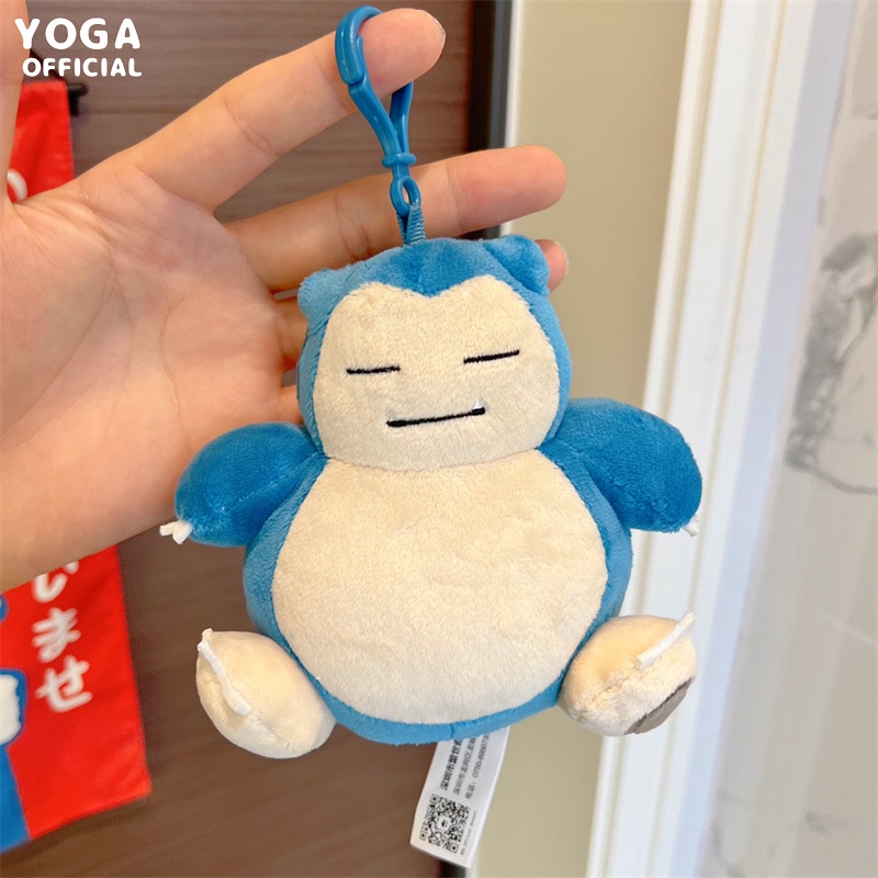 Móc Khóa Hình Pikachu Snorlax Nhồi Bông Đáng Yêu # 1