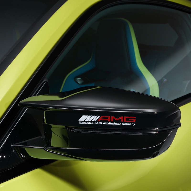 AMG Nhãn dán xe Mercedes Benz Decal sửa đổi ô tô Tay nắm cửa Kiếng chiếu hậu Hình dán trang trí Đối với GLB200 GLA B200 A180L A200L