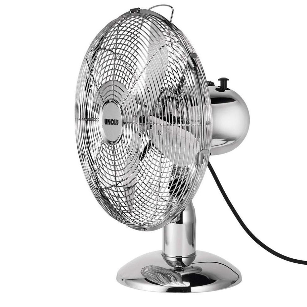 Quạt để bàn Unold 86830, kiểu dáng Vintage, hàng chính hãng, bảo hành 1 năm